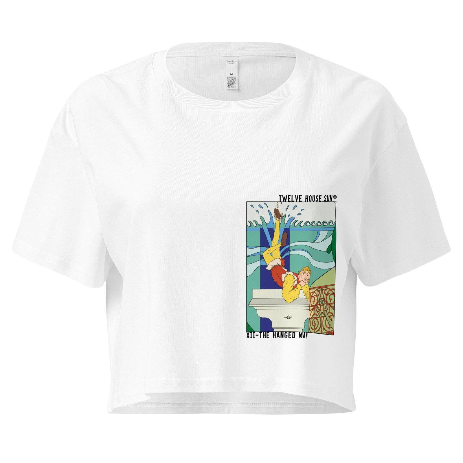 THE HANGED MAN Detail Crop Top - Image 14