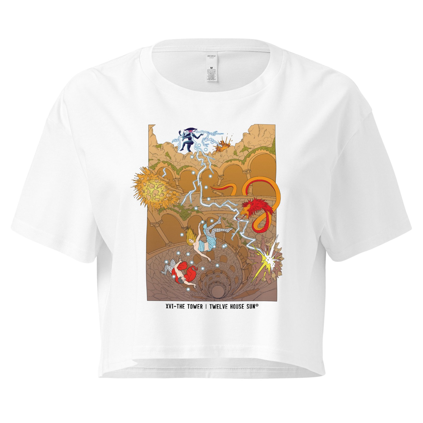 THE TOWER Crop Top (front print) - Image 14